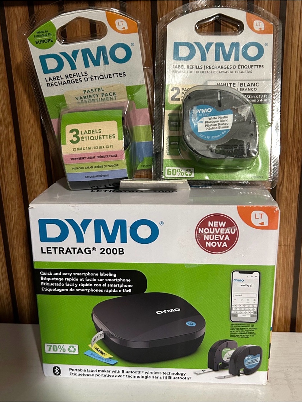 Dymo LetraTag Label Maker Bundle
